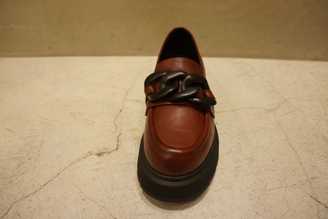 BRUNO PREMI（ブルーノプレミ）チェーン厚底ローファー : mode shop 