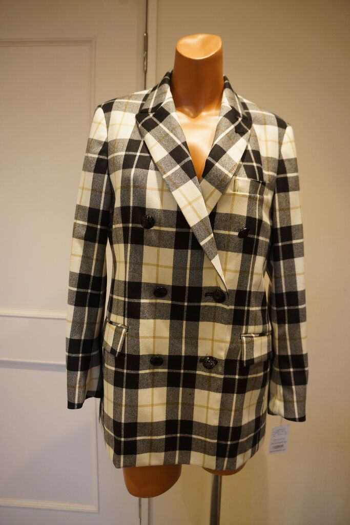 KEITA MARUYAMA（ケイタマルヤマ）モノクロームチェックジャケット