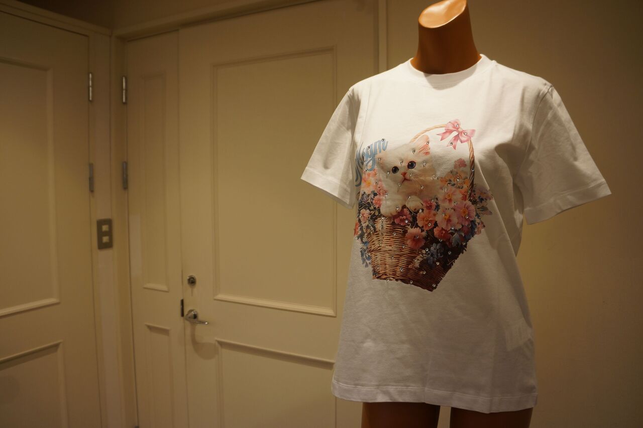 MSGM（エムエスジーエム）CATモチーフTシャツ : mode shop sugino