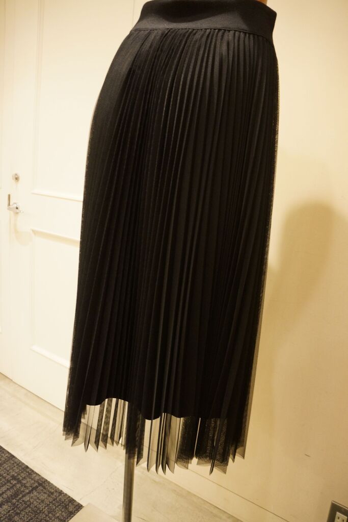 FABIANA FILIPPI（ファビアナフィリッピ）チュールプリーツスカート