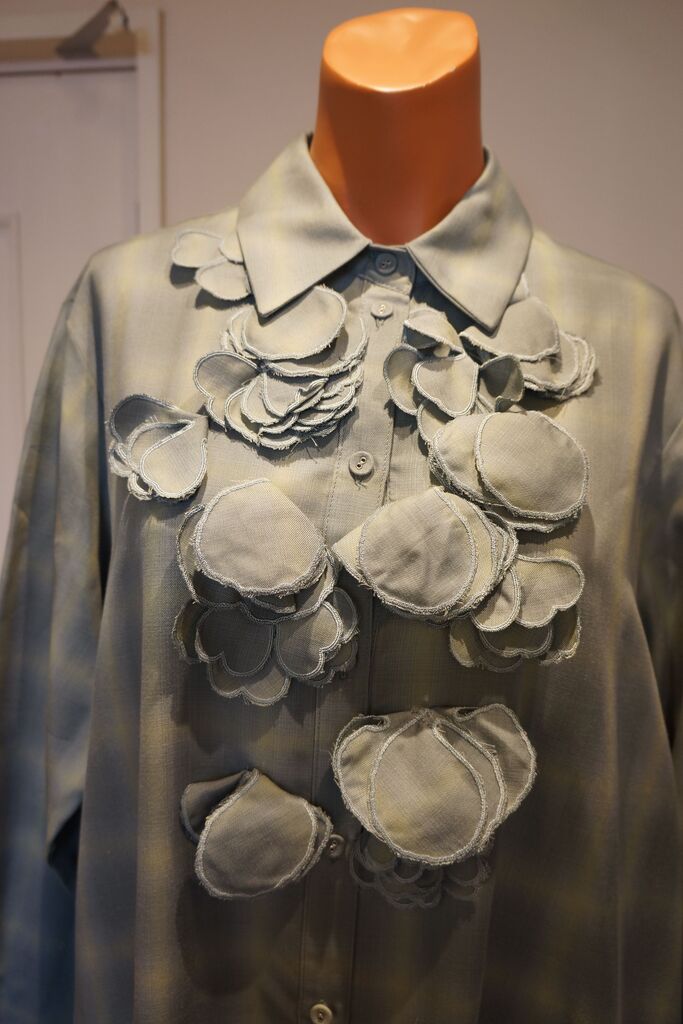 ケイタマルヤマ ニットアンサンブル刺繍シャツ、3点 ケイタマルヤマ