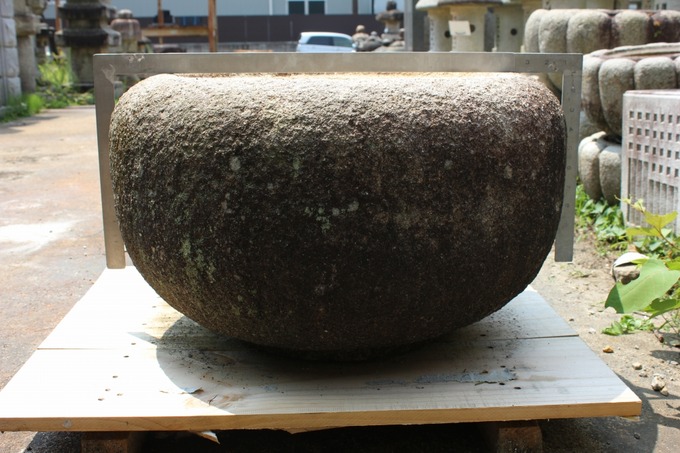 水鉢の直径測り方