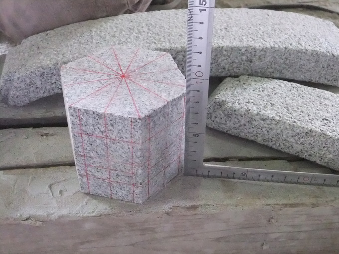 琴柱（兼六園）製作　火袋墨入れ