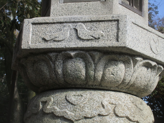 かわいい灯篭刈谷市野田八幡宮