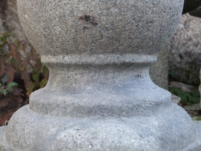 灯篭補修割れ欠け修理