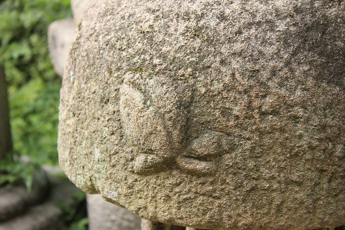 石灯篭　桃山の笠