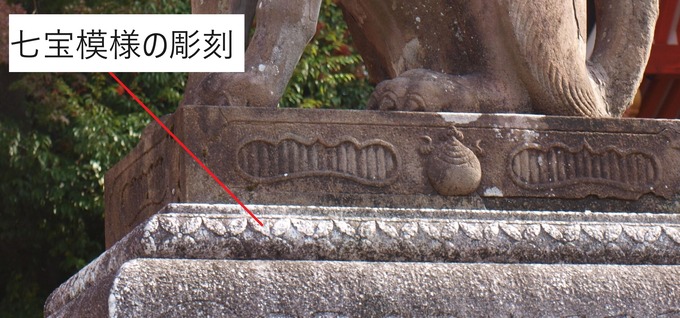 伏見稲荷狐台座