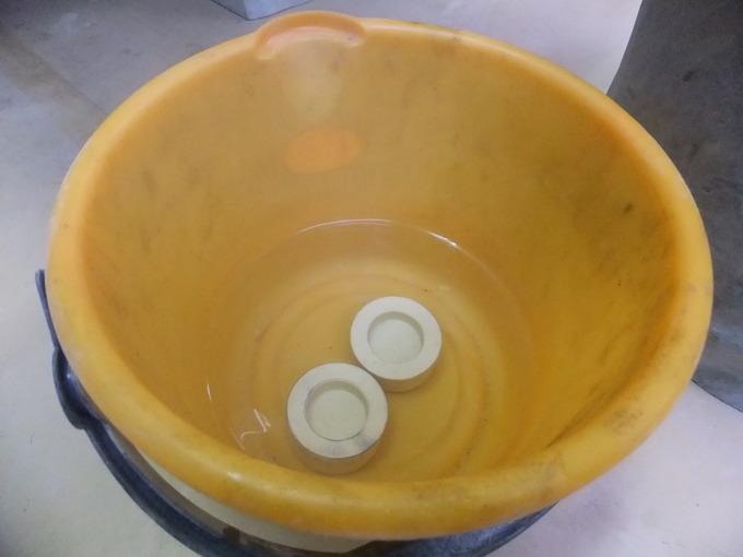 ショックハンマー樹脂交換ゴムお湯