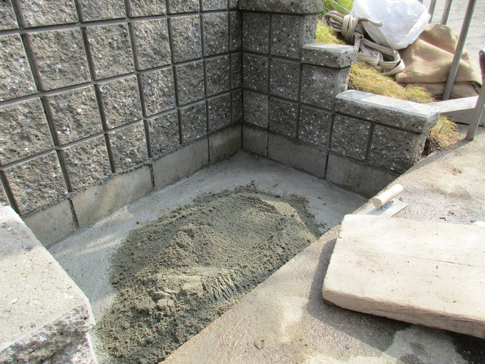 寺標工事　基礎