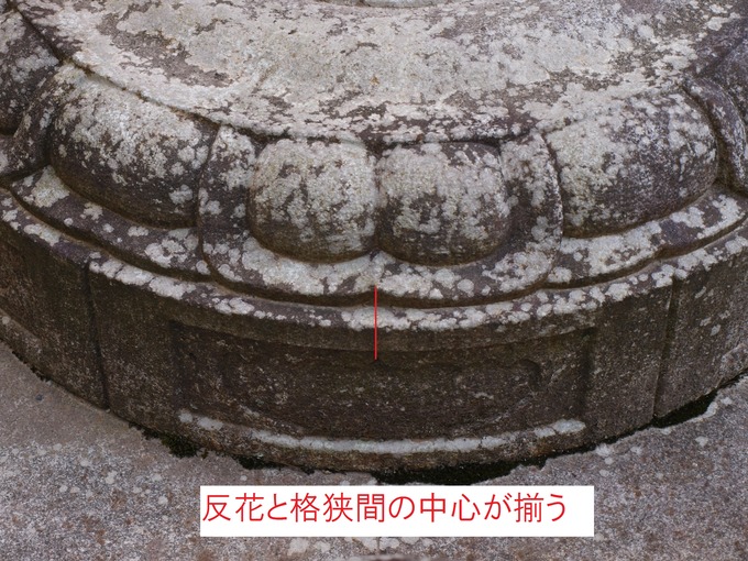 平等院型石燈籠地輪
