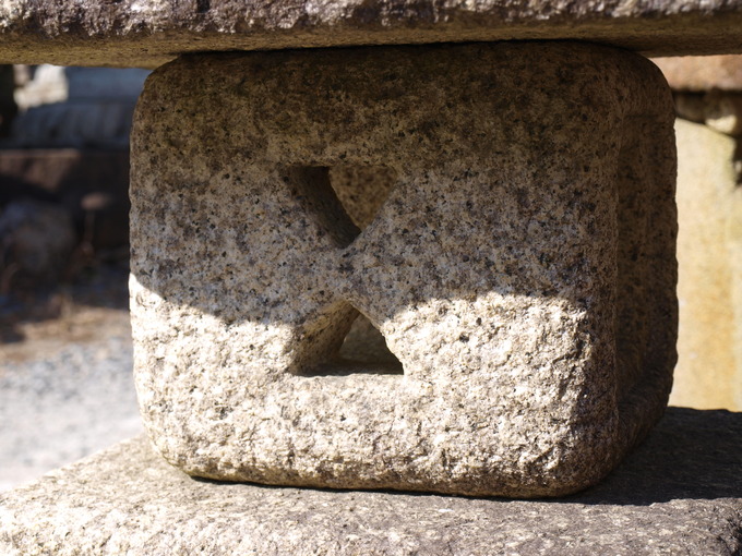水蛍灯篭｜桂離宮にある石灯篭の種類
