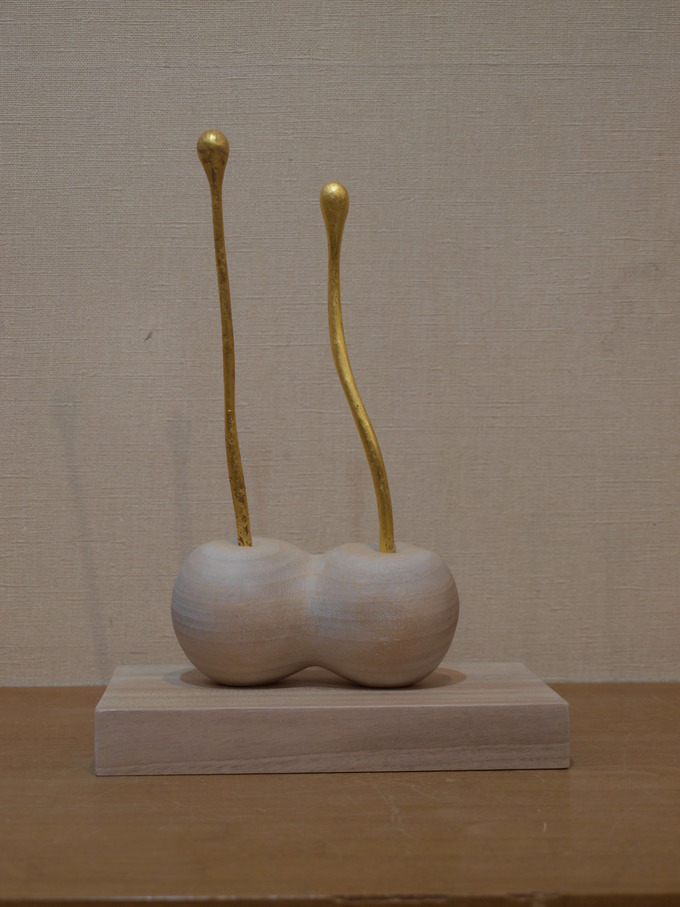 林檎Ⅱ　林一平 彫刻作品sculpture