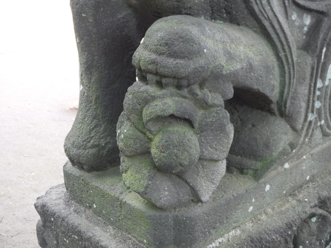狛犬|江古田氷川神社(東京都中野区)