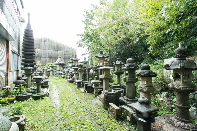 杉田石材店展示場｜岡崎市石の公園団地