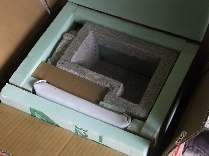 海外発送梱包(石製品）