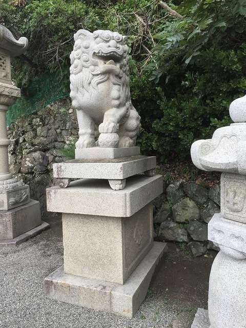 興玉神社　狛犬
