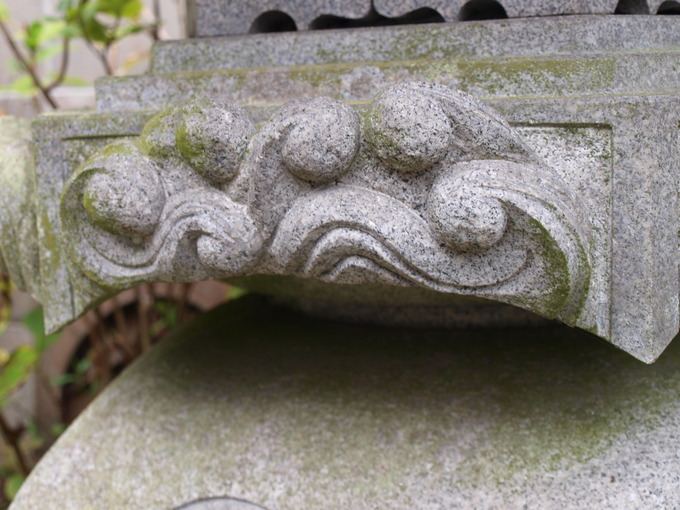 灯篭の向き（角雪見受）1
