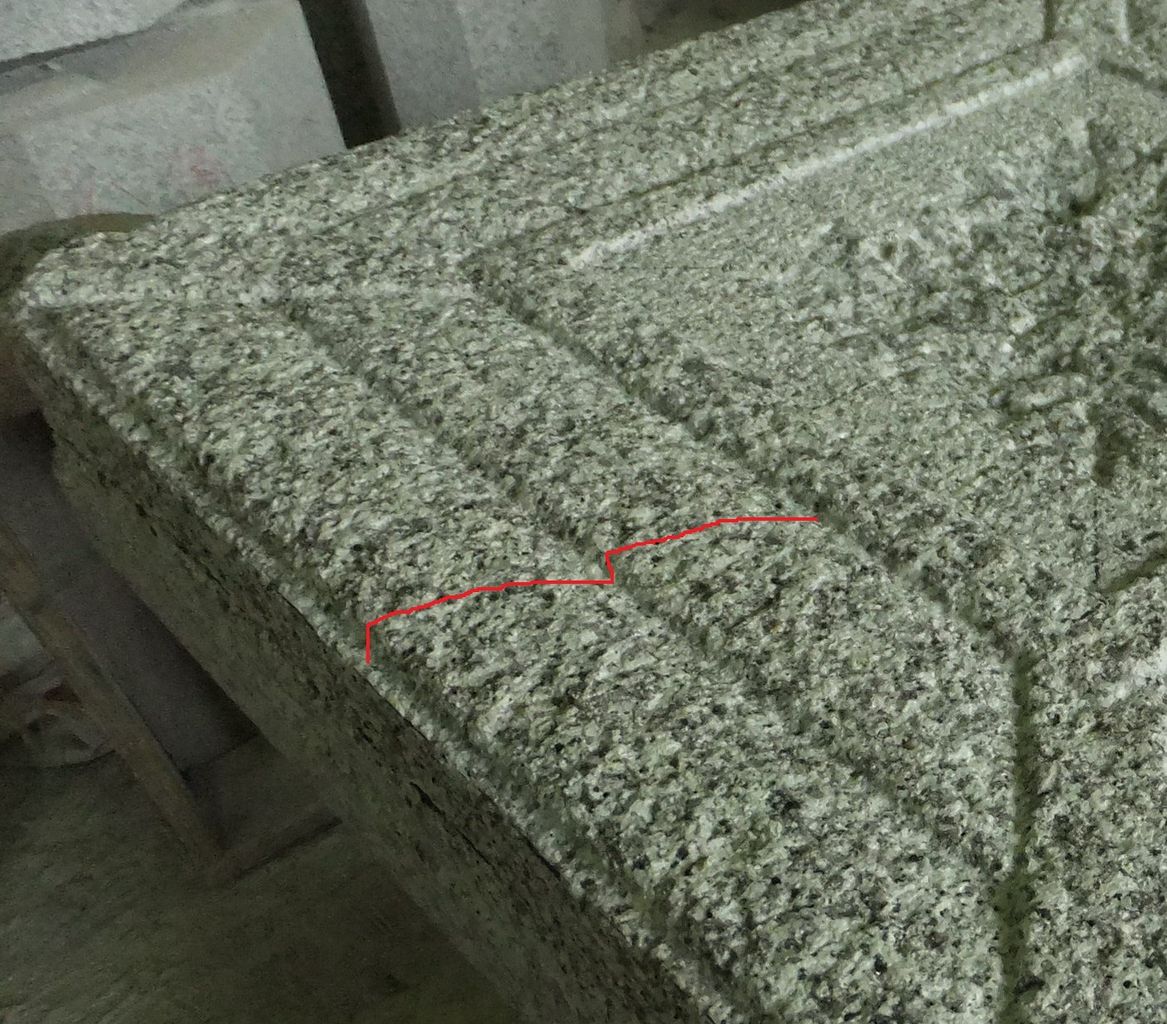 石灯篭の作り方 西ノ屋灯篭の笠 製作工程その5「雨かえし」 : 岡崎市