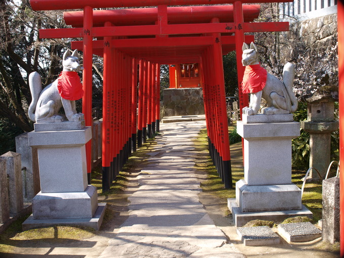 岩津稲荷の狐|岩津天満宮