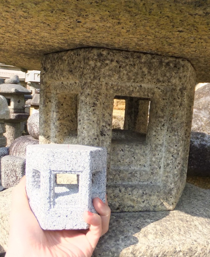 琴柱（兼六園）製作　火袋完成