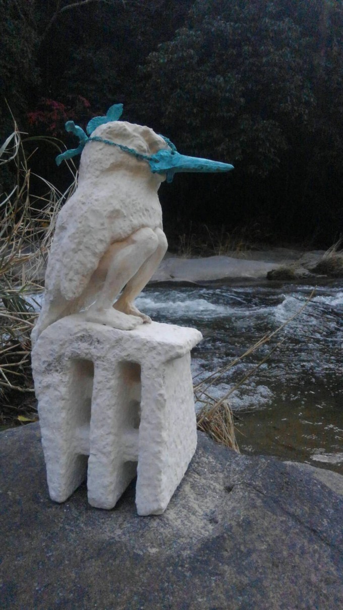 石彫作品sculptor佐藤智