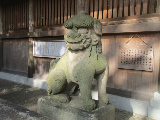 狛犬刈谷市野田八幡宮