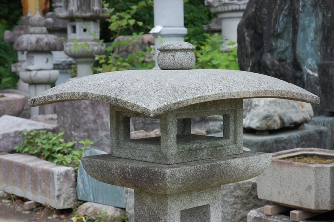 勧修寺灯篭の笠【国産】