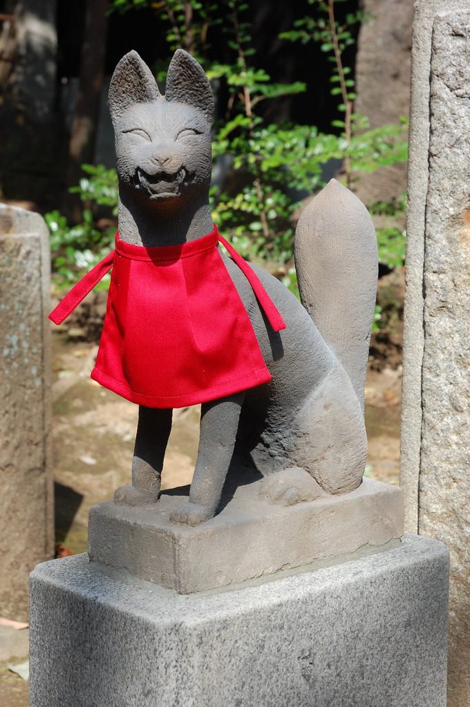 駒込稲荷狐|根津神社