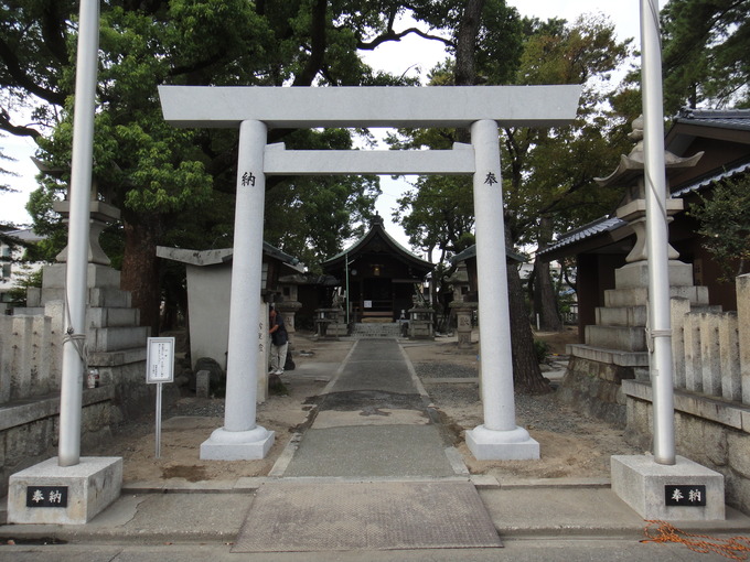 神社の石鳥居工事｜稲葉地神明社