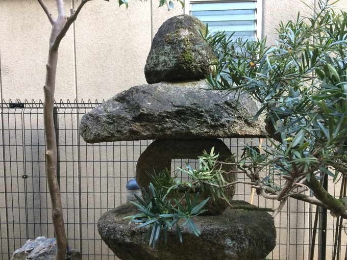 灯篭移動工事設置後