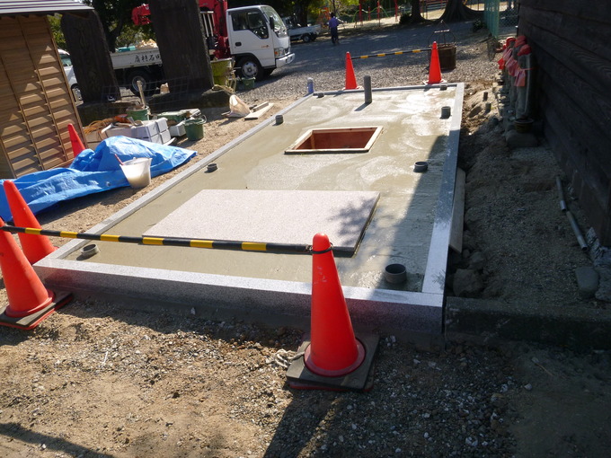 養寿寺西尾市永代供養塔工事2