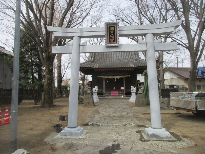 石鳥居設置工事完成