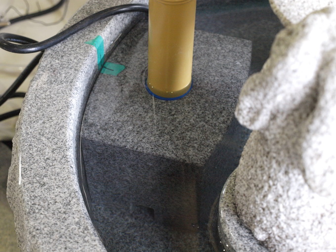 石製うさぎ月見酒