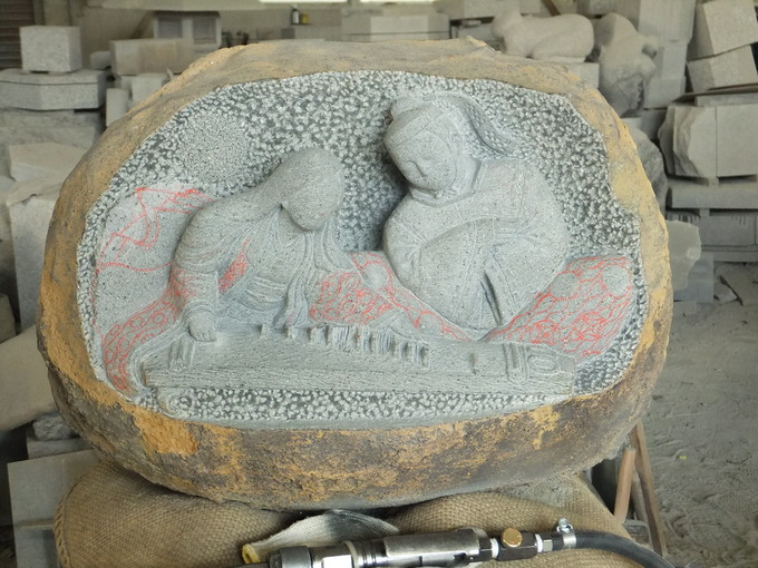 道祖神製作着物の柄