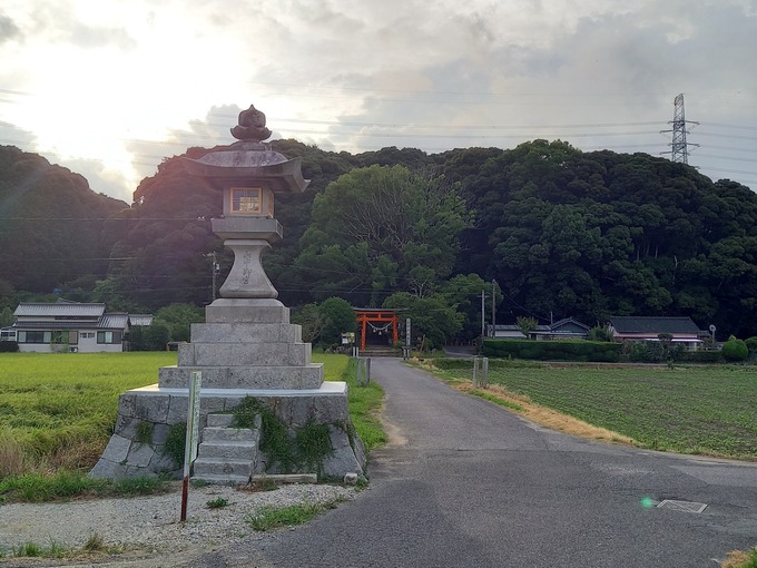 常夜燈｜山中八幡宮（岡崎市） (5)