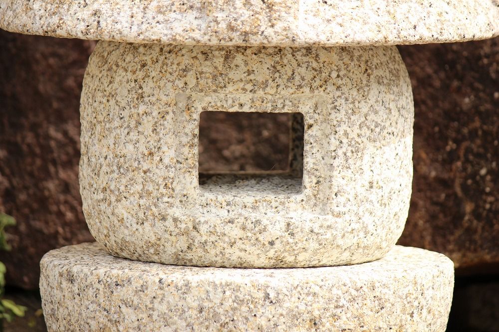 岬灯籠 直径9寸 手作り 着色加工