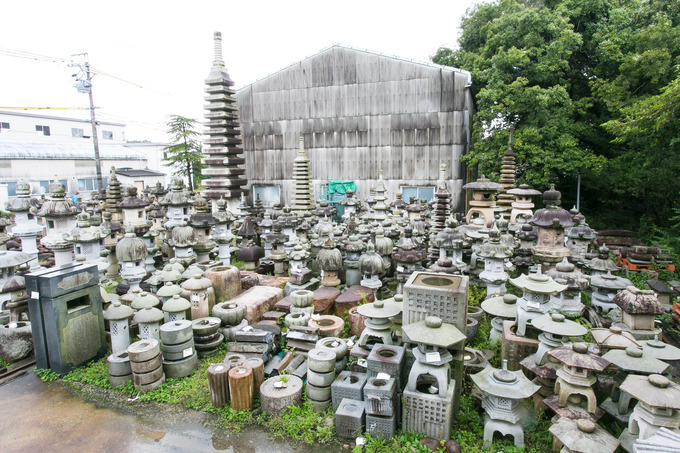 杉田石材店展示場｜岡崎市石の公園団地