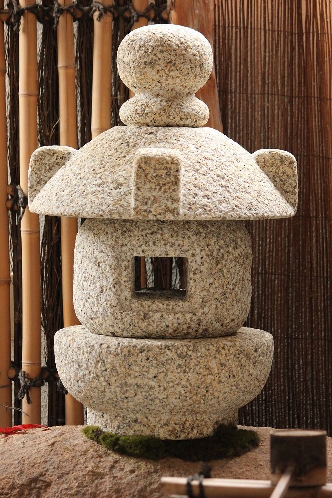 岬灯籠 直径9寸 手作り 着色加工
