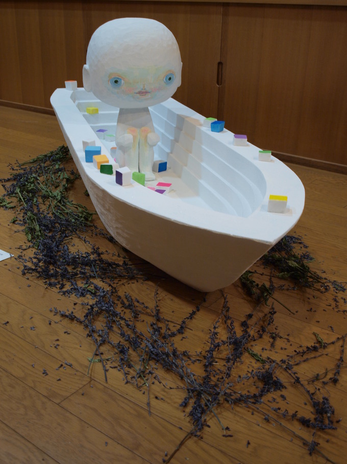 ワタシの旅　山野好民 彫刻作品sculpture