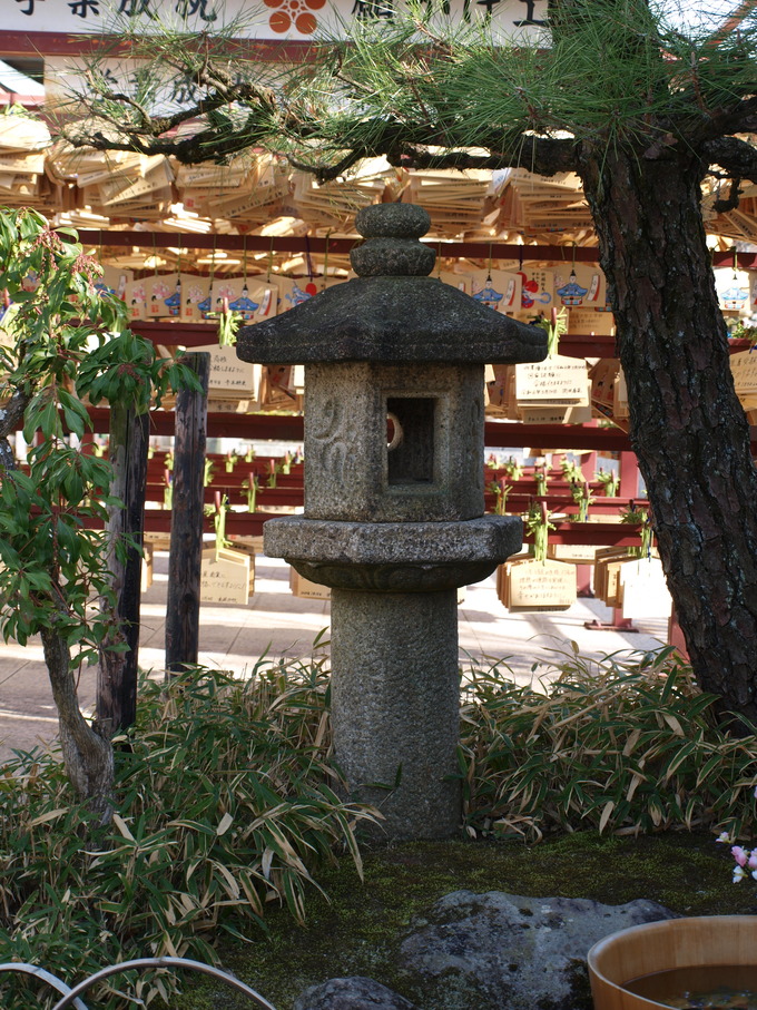 道明寺灯篭|岩津天満宮