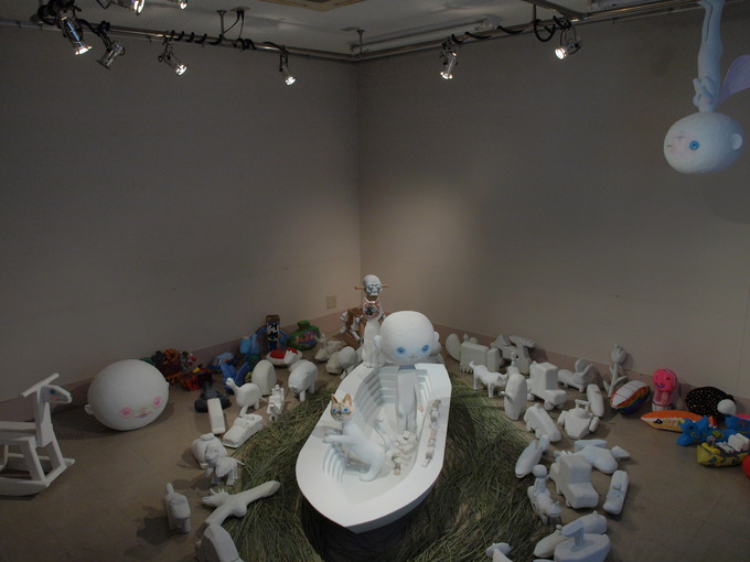 オレ・ワタシの旅　山野好民 彫刻作品sculpture