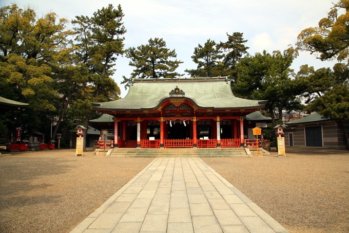 神戸　長田神社　境内