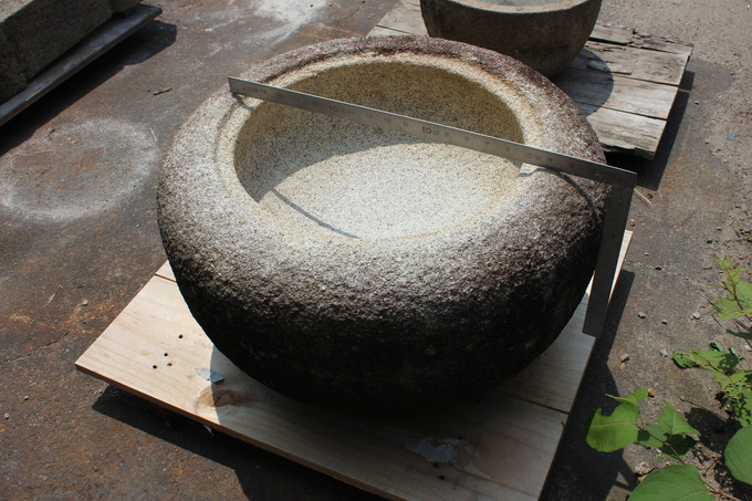 水鉢の直径測り方