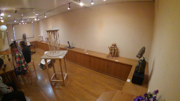 大阪京橋画廊彫刻作品展4sculptors
