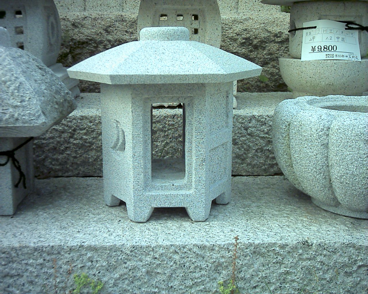 善導寺 御影石 店頭価格200万 12尺善導寺灯篭 最高級