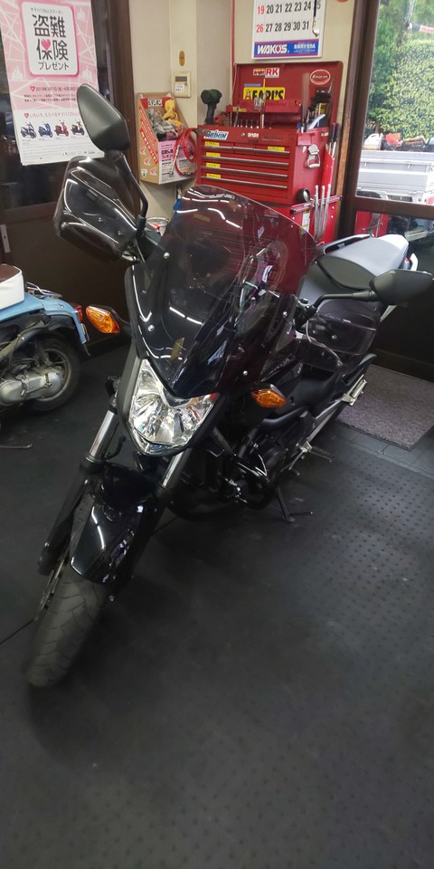 ホンダ Nc750s 車検整備 杉山サイクル店主ブログ