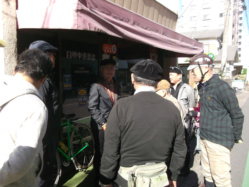 １１月１０日見沼、芝川、通船掘り日溜りクラブラン