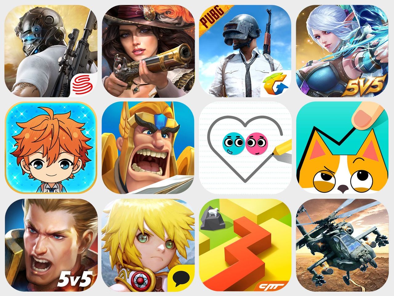 6月中国海外向けゲーム売上ランキング：「荒野行動」がまた一位に！ : 中国ゲーム最新情報まとめ - 人気ゲームタイトル紹介〜まみ&ヤヤBLOG〜