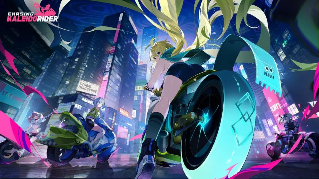 テンセント自社開発のバイク美少女が暴走するドキドキRPG