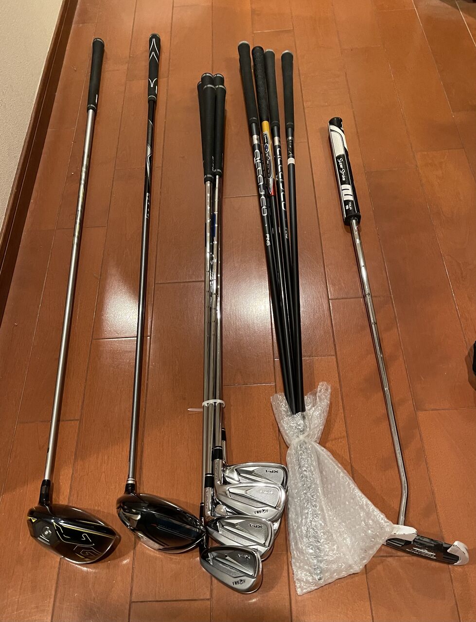 ゴルフクラブとボール断捨離